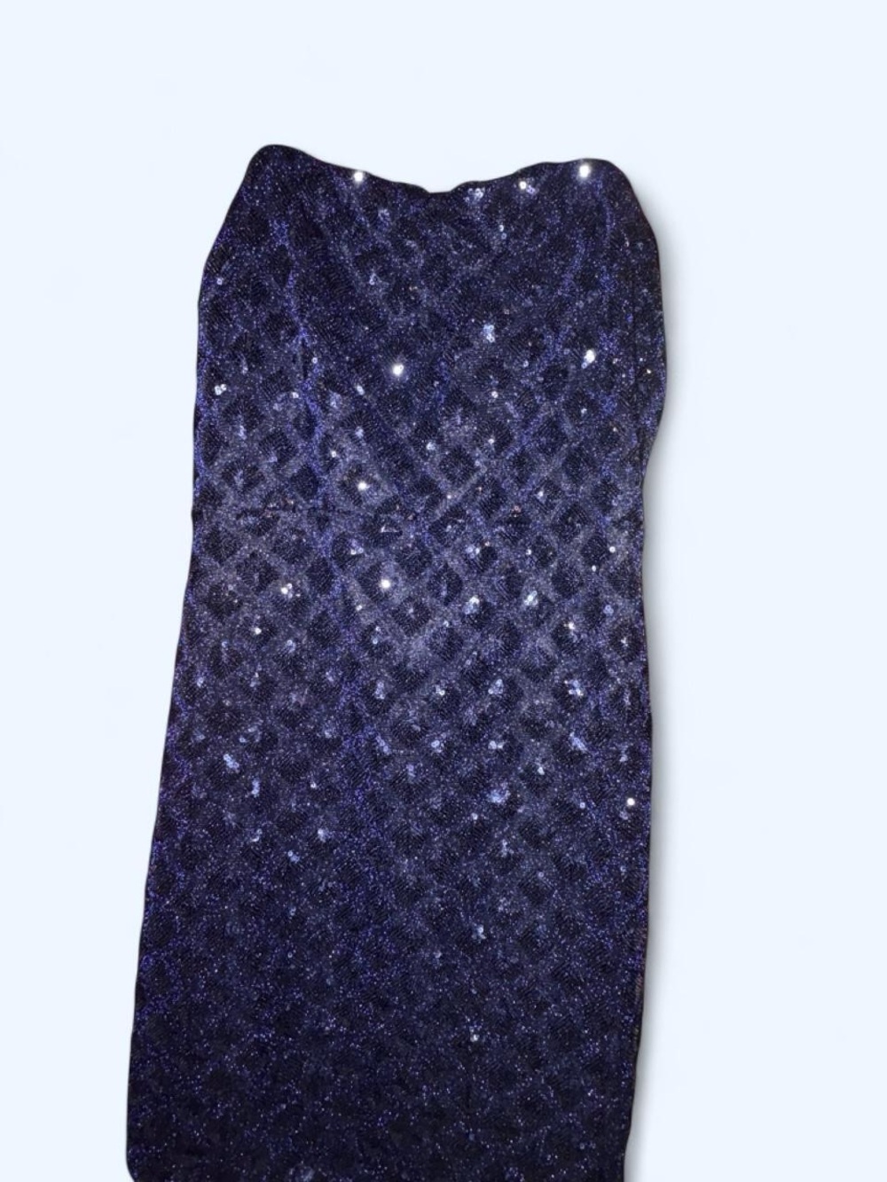 Hoco Sequin Dress in Deep Navy